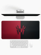 Brooklyn Spider deskmat featuring a red and black spider-inspired emblem design