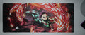 Dance of the Fire God: Crimson Blade - Premium Gaming Desk Mat (4mm)