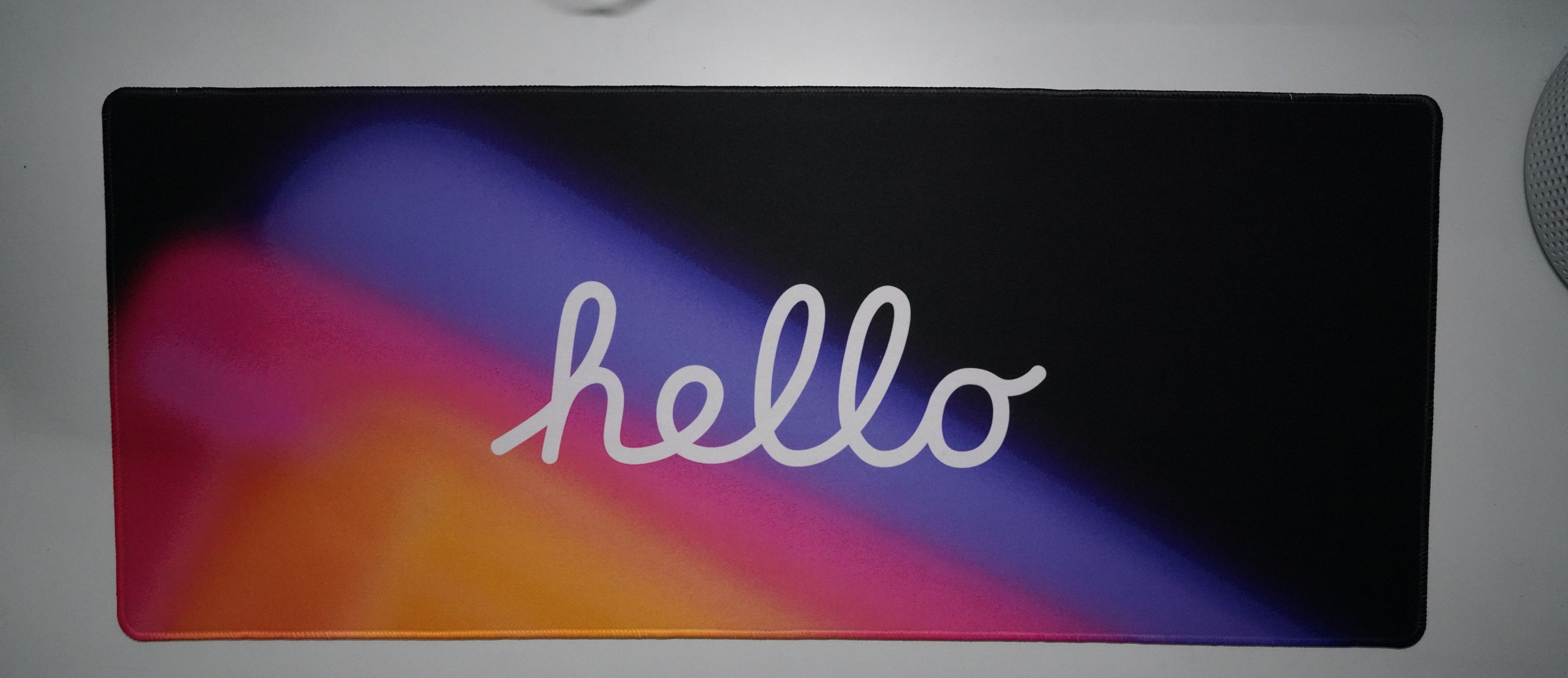 The "Hello" Mac Edition - Premium Desk Mat (4mm)