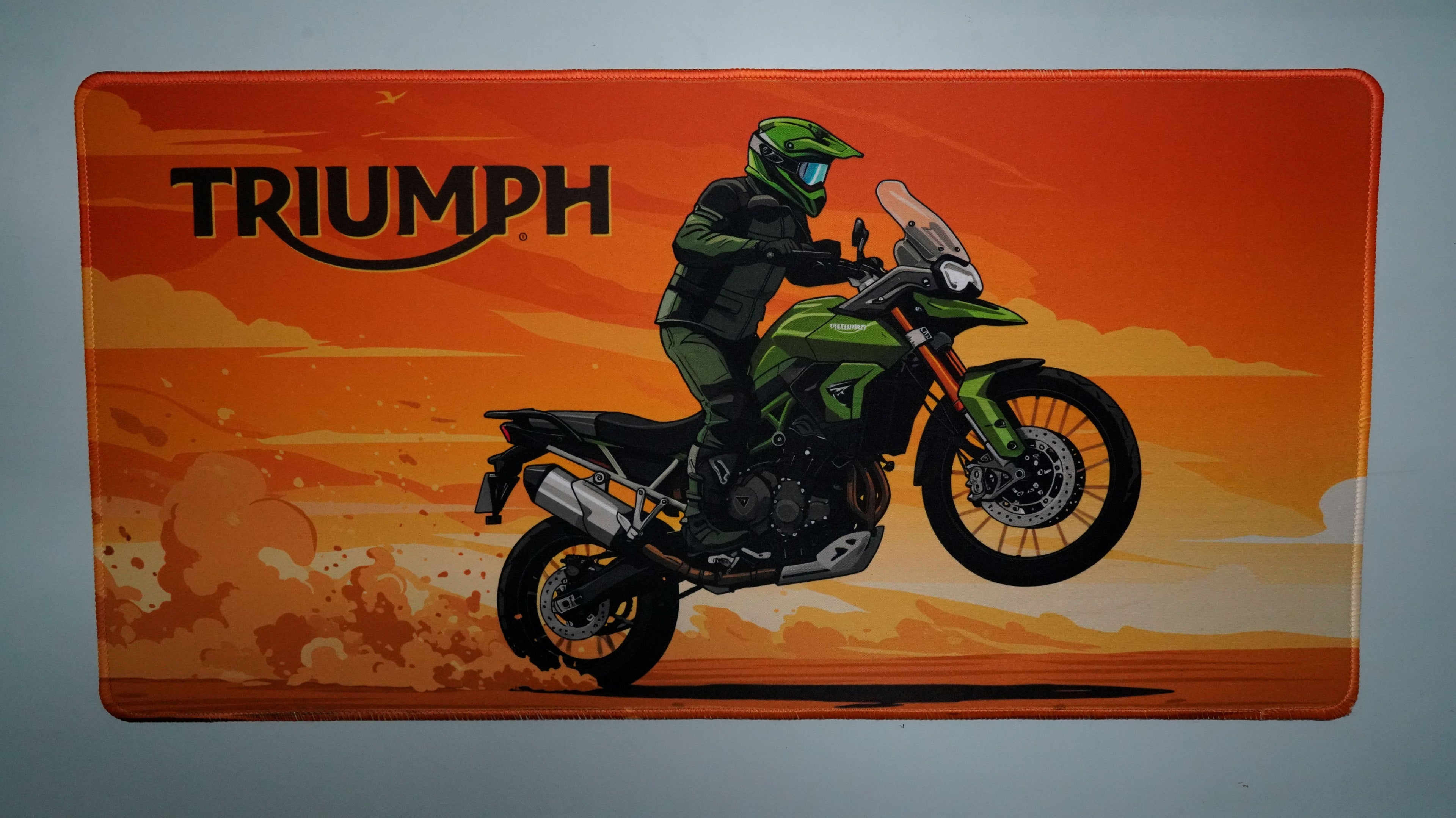 Desert Apex: The Triumph ADV - Premium Desk Mat (4mm)